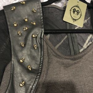 OUT OF STOCK TOV SKULL DRESS